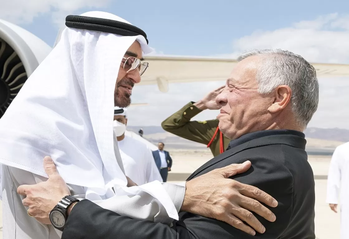 الشيخ محمد بن زايد يبحث هذه الموضوعات مع الملك عبدالله الثاني... والأردنيون يعلقون على الزيارة