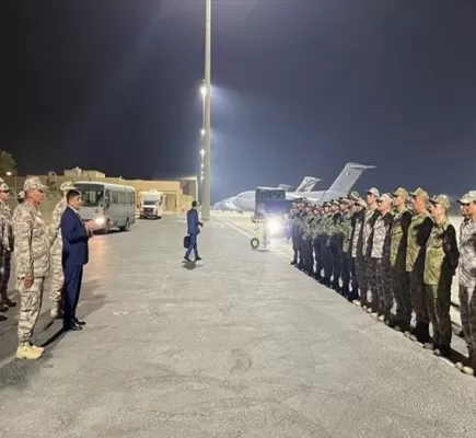 الجيش التركي يصل إلى قطر للمشاركة في تأمين كأس العالم