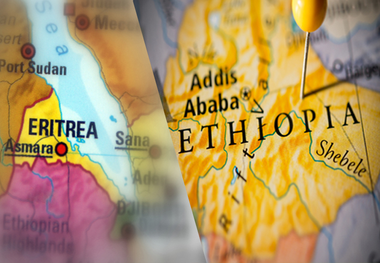شهدت العلاقات بين إثيوبيا وإرتيريا عداء طويلاً تخللته حروب حدودية
