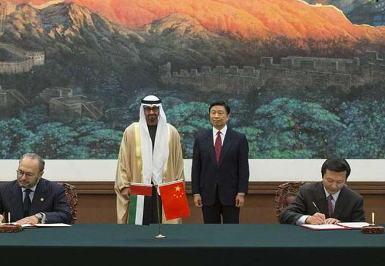 تُعدُّ الصين أكبر شريك تجاري لدولة الإمارات