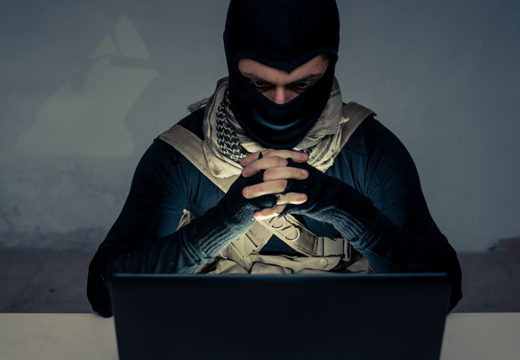 يمتاز الإرهاب الإلكتروني باتساع نطاق الهجوم ومساحته