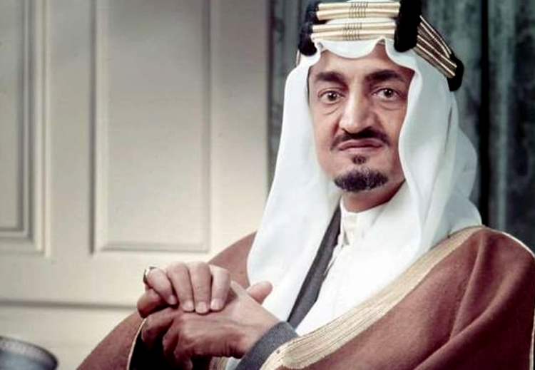ملك السعودية الراحل فيصل بن عبد العزيز آل سعود