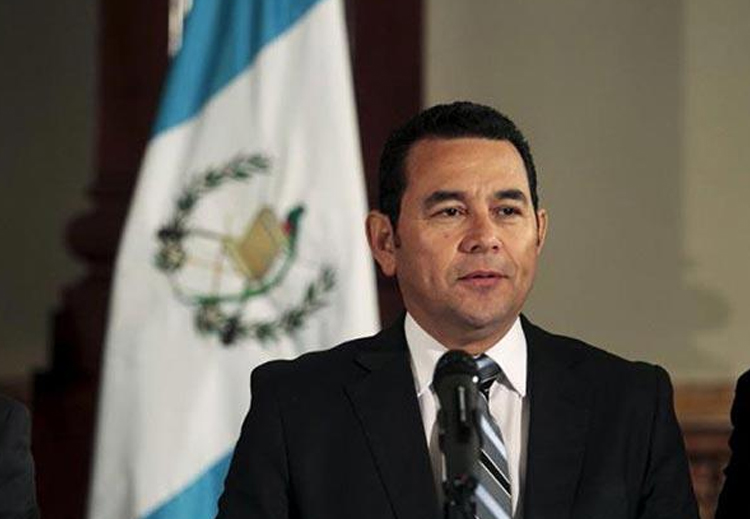 رئيس جواتيمالا الإنجيلي جيمي موراليس