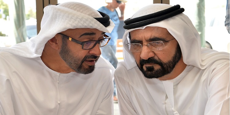شاهد.. صورة نادرة لـ محمد بن زايد آل نهيان