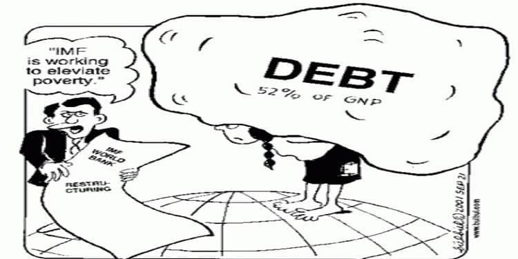 كاريكاتير ساخر من وصفات صندوق النقد غير المجدية