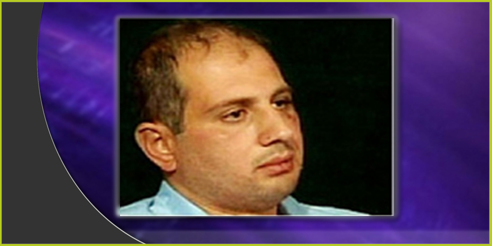 الجيوسي أثناء إدلائه باعترافاته على التلفزيون الأردني