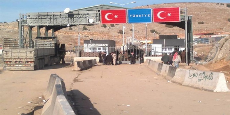 جانب من الحدود التركية السورية