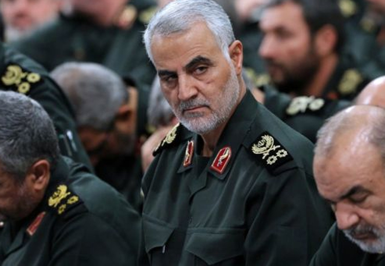 الجنرال الإيراني قاسم سليماني، قائد فيلق القدس