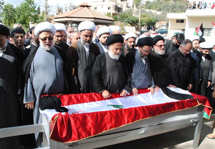 تشييع جثمان هاني فحص في18/9/2014 