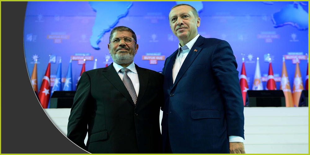 اختار أردوغان التحالف مع جماعة الإخوان في مصر ما دفعه إلى قطع العلاقات مع القاهرة بعد عزل مرسي