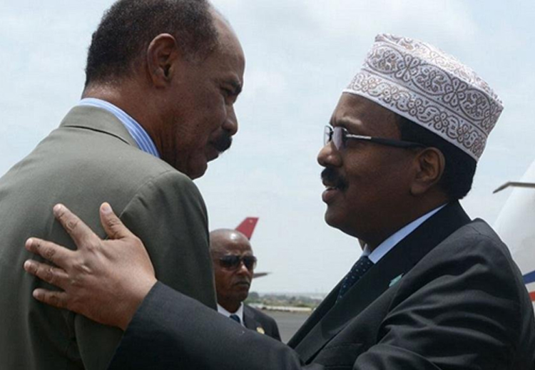 احتجت جيبوتي على اصطفاف الصومال مع إريتريا ضدها