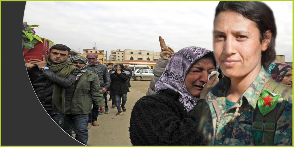 أمينة عمر، هو اسم المقاتلة الكردية الحقيقي، التي تبلغ من العمر 25 ربيعاً