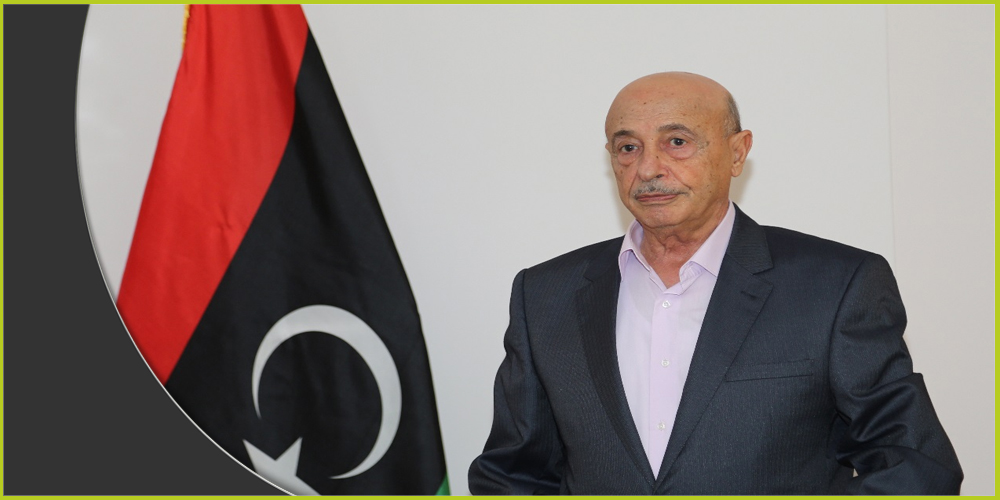  رئيس مجلس النواب الليبي، عقيلة صالح دعا الليبيين إلى وحدة الصف ولمّ الشمل والتفاهم والتصالح من أجل إنقاذ بلادهم