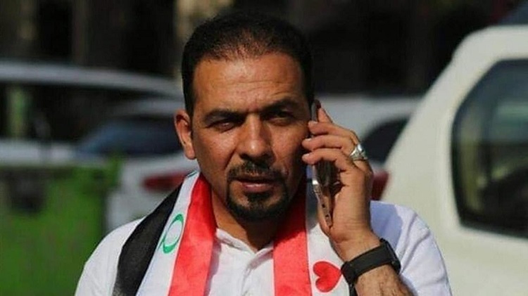  الناشط العراقي، إيهاب الوزني