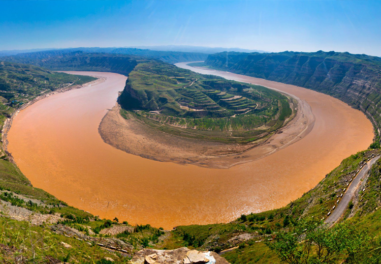 نهر هوانغ هي أو النهر الأصفر في الصين