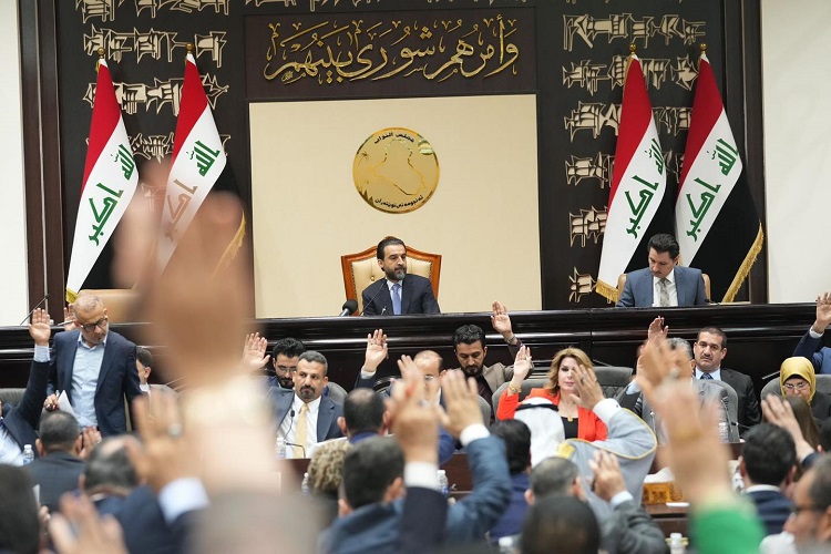 جلسة مجلس النواب العراقي للتصويت على قانون الموازنة العامة