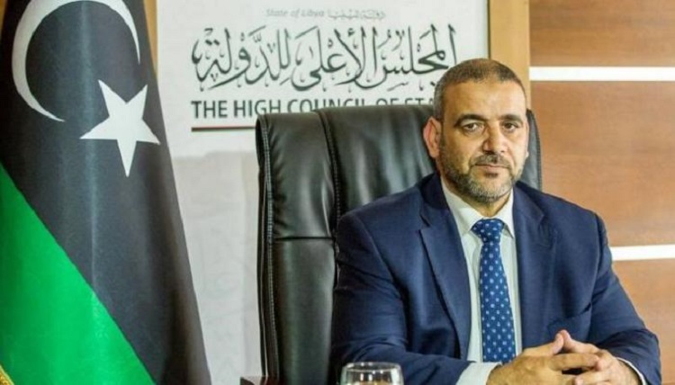 رئيس المجلس، القيادي الإخواني، خالد المشري
