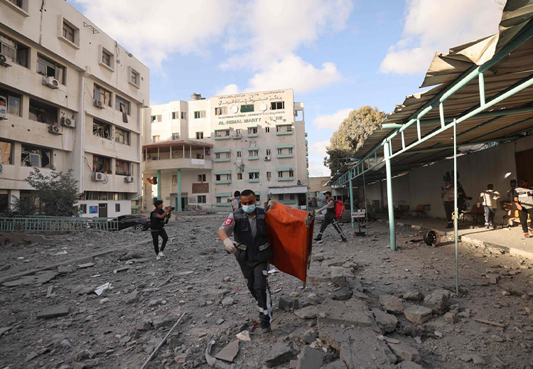 دمار شامل للمنازل في قطاع غزة 