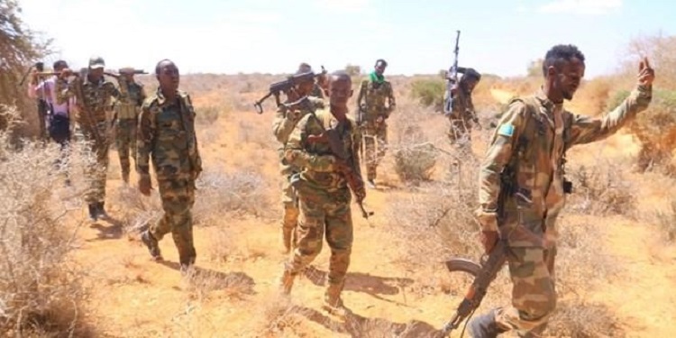 قوات صومالية خلال معارك ضد حركة الشباب