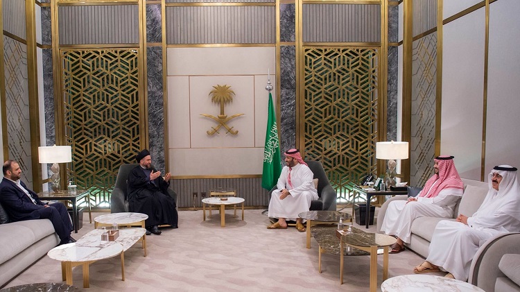 قام &quot;عمار الحكيم&quot; رئيس تيار الحكمة، بيارة مفاجئة للسعودية التقى خلالها مع ولي العهد السعودي الأمير محمد بن سلمان