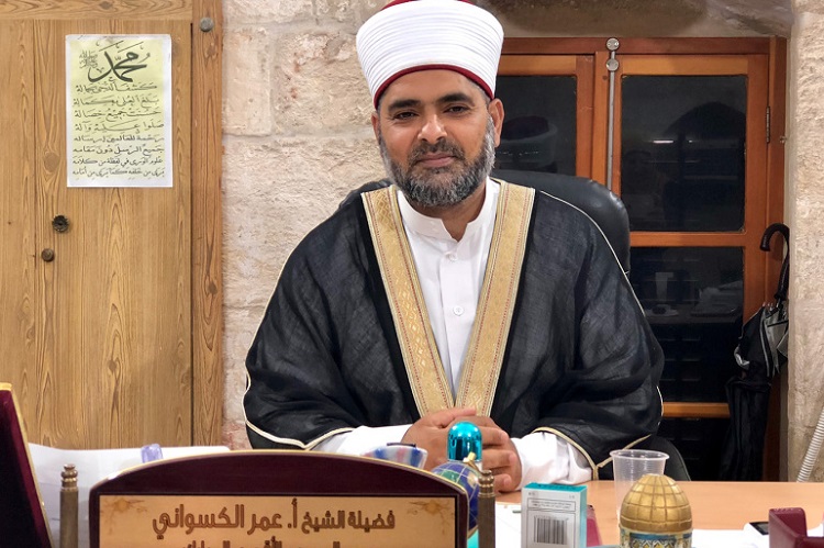  مدير المسجد الأقصى الشيخ عمر الكسواني