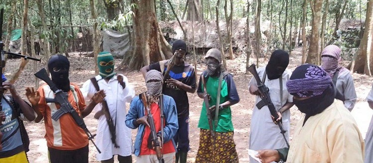 مقاتلون موالون لداعش في معسكر بشرق الكونغو