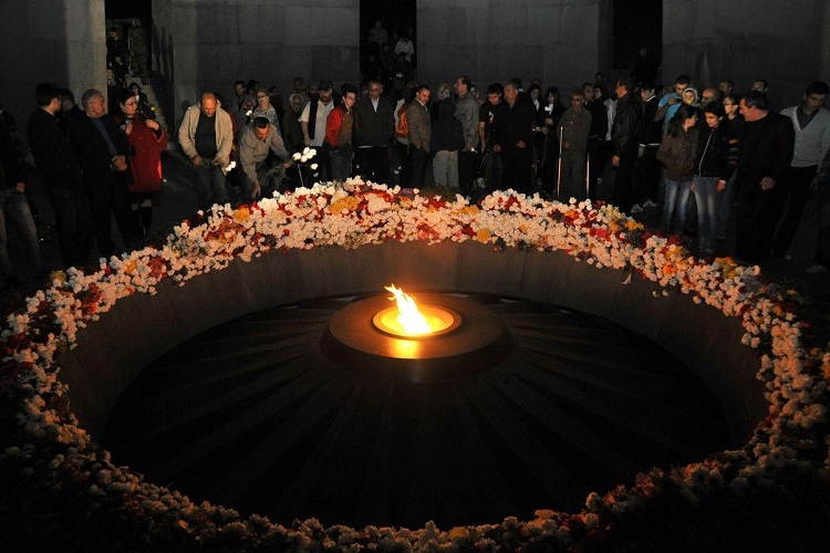 نصب تذكاري لضحايا الإبادة في العاصمة الأرمنية