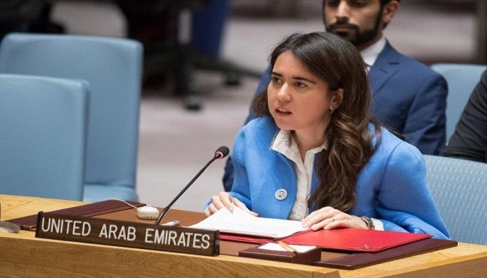 المندوبة الدائمة لدولة الإمارات لدى الأمم المتحدة السفيرة لانا نسيبة