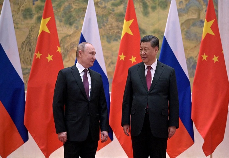 اجتماع الرئيسين الصيني والروسي في بكين