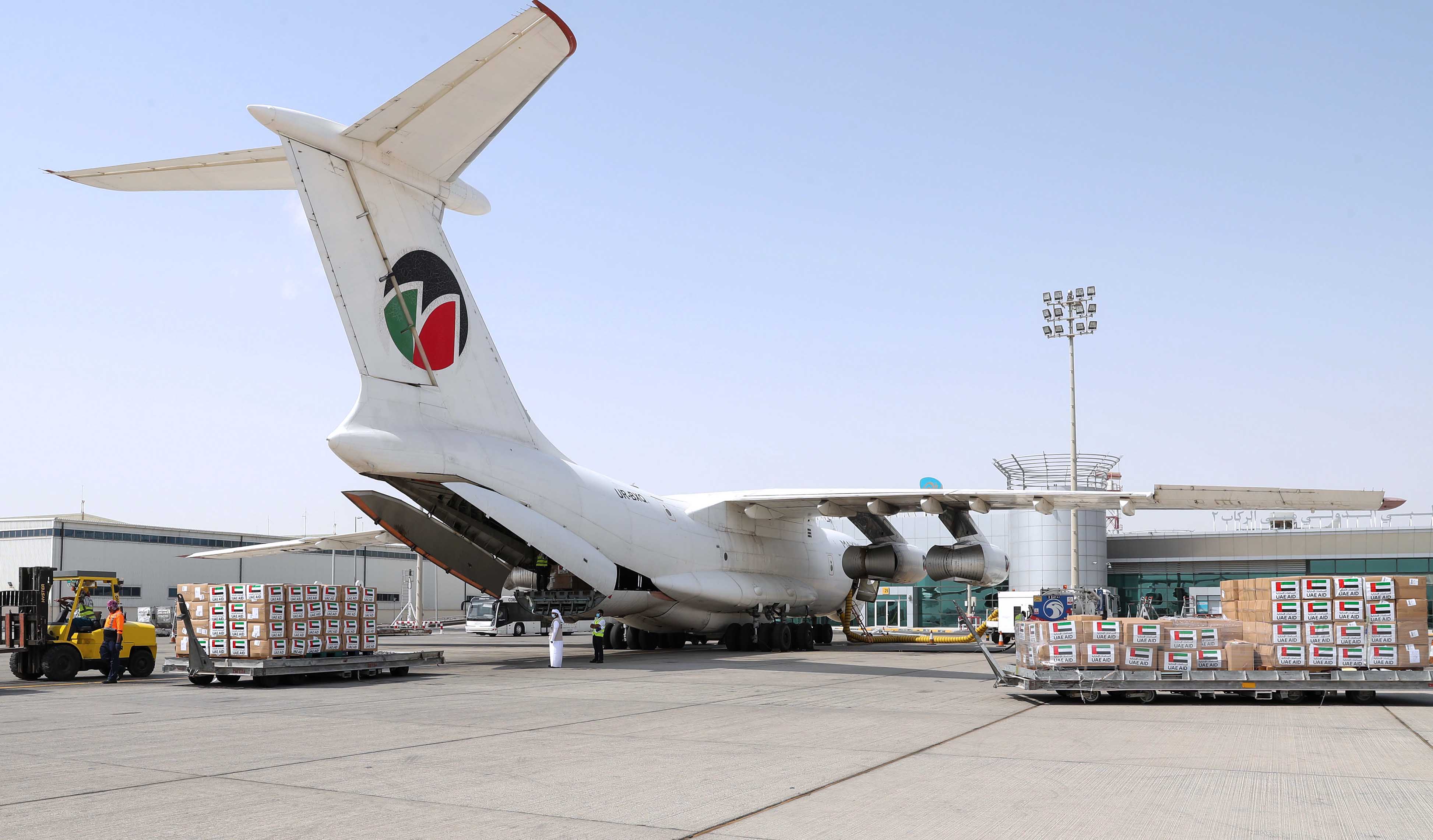 يأتي إرسال طائرة المساعدات الطبية الإضافية استمراراً للدعم الذي تقدّمه دولة الإمارات لجمهورية العراق الشقيقة