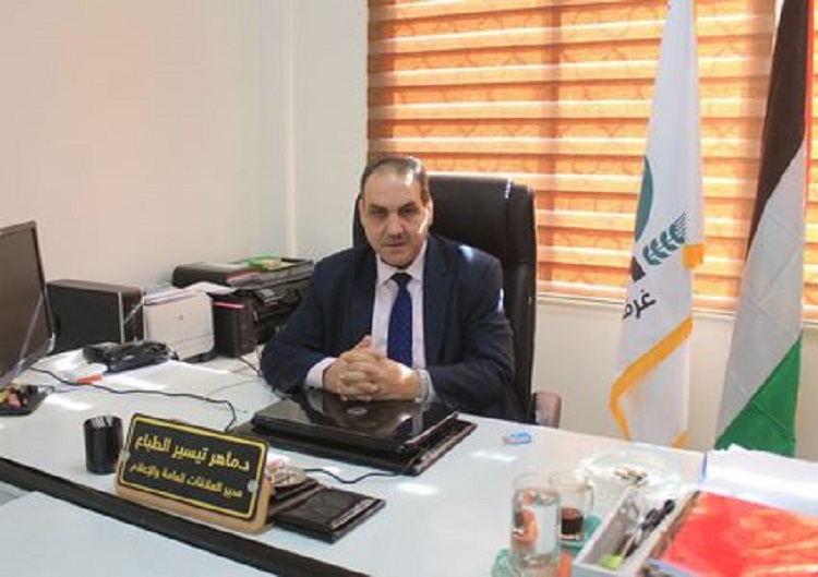 ماهر الطباع، مدير العلاقات العامة والإعلام في غرفة تجارة وصناعة غزة