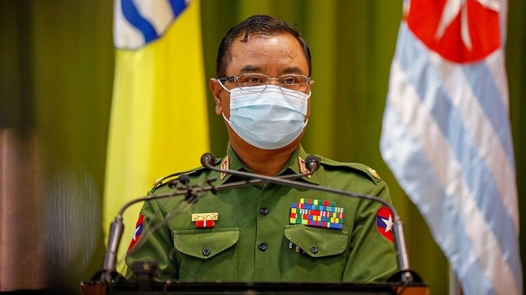 المتحدث باسم جيش ميانمار الجنرال زاو مين تون
