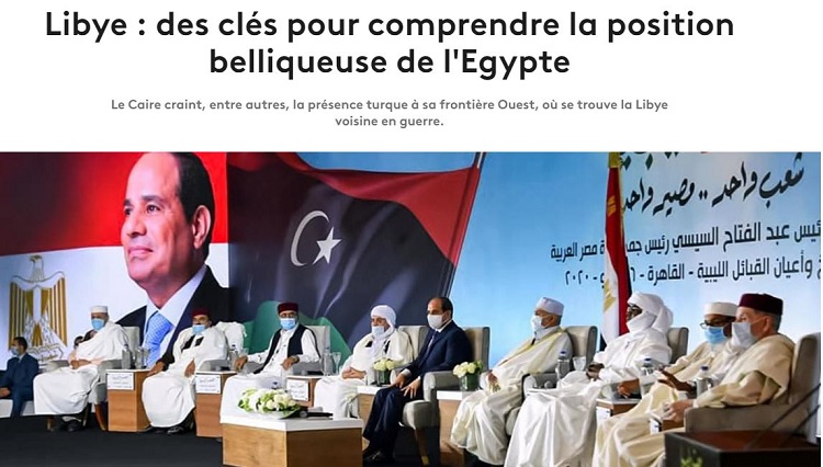 كان الرئيس المصري عبد الفتاح السيسي قد أعلن، في 16 تموز (يوليو)، خلال اجتماع مع ممثلي قبائل شرق ليبيا