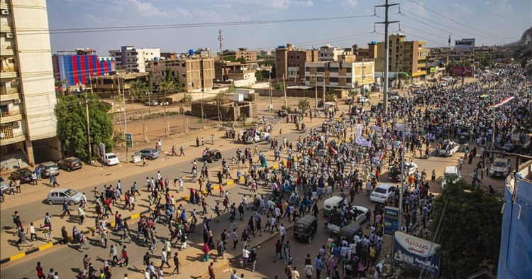  قامت السلطات بقطع شبكة الإنترنت في كل أنحاء السودان