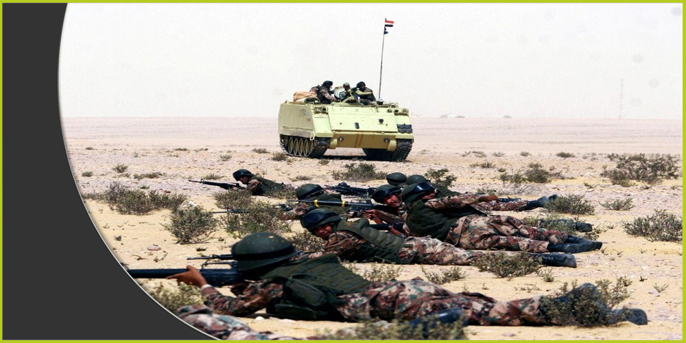 تتركز العمليات الإرهابية ضد الجيش المصري في سيناء، داخل ما يعرف بالمنطقة &quot;ج&quot;