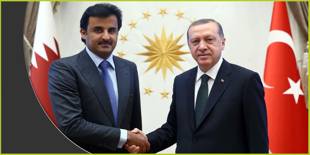 وجود آلاف الجنود الأتراك في قطرانحياز تام لمصلحة دولة قطر رغم أنّه ادعاء أردوغان لعب دور الوساطة