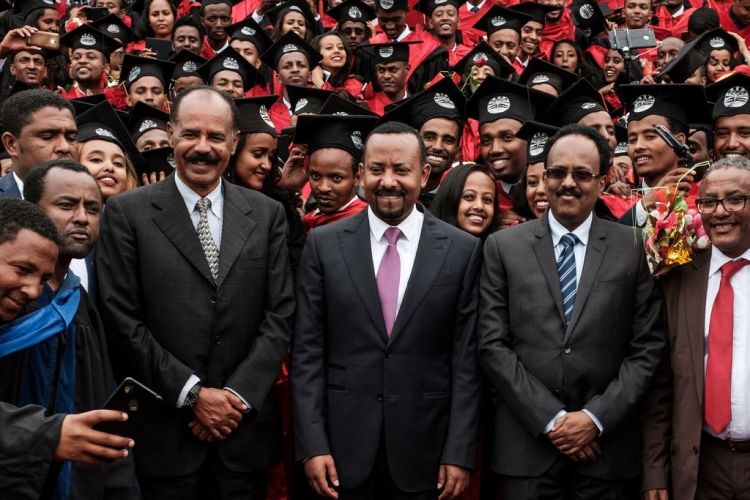 اجتمع قادة الصومال وإريتريا وإثيوبيا في ثلاث مناسبات مختلفة في هذا العام