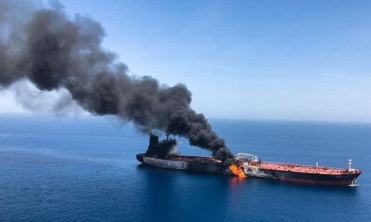تفجير ناقلات النفط في بحر عُمان