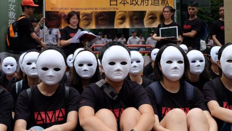 مظاهرة في كوريا الجنوبيّة تذكّر بضحايا الاسترقاق الجنسي