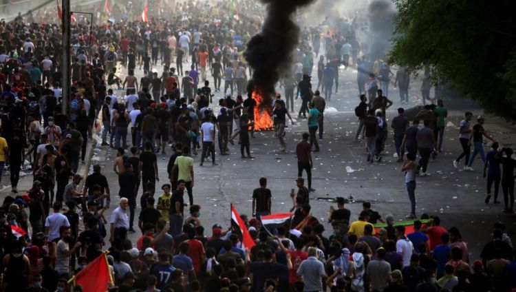 مظاهرات العراق زحف نحو التغيير
