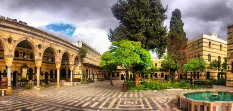 قصر العظم في دمشق الذي بناه أسعد باشا