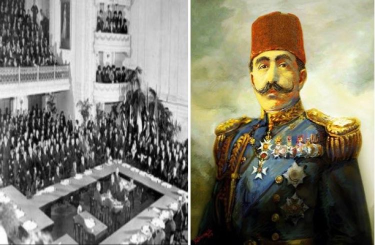 شريف باشا خندان حمل مطالب الكرد إلى مؤتمر الصلح في فرساي