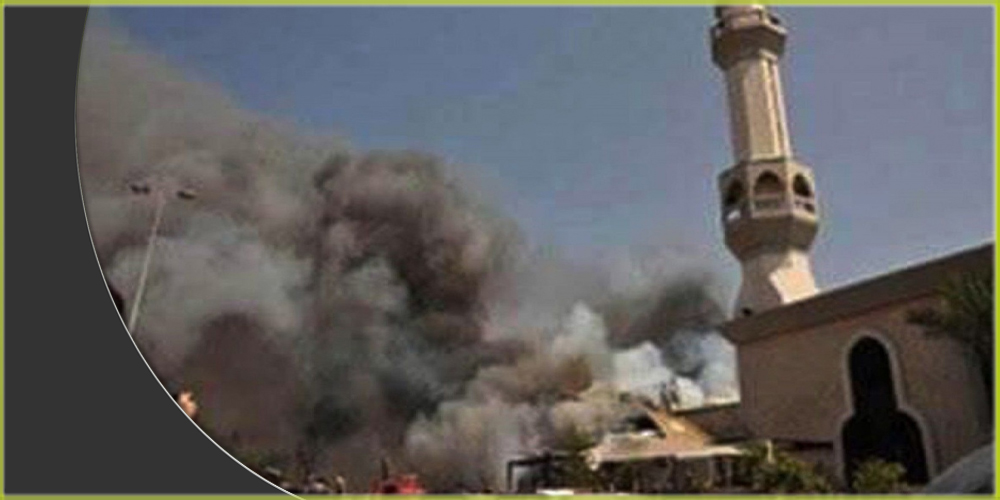 التفجير الإرهابي بمسجد الروضة في سيناء مصر والذي راح ضحيته 311 شخصاً