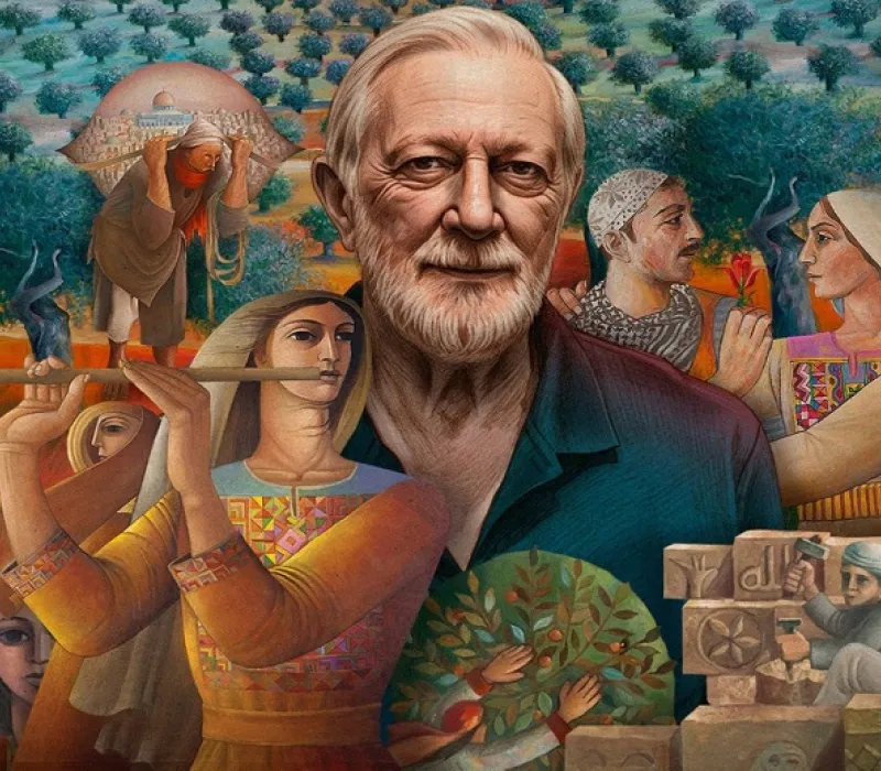 سليمان منصور العائد إلى فلسطينه التي جاء منها