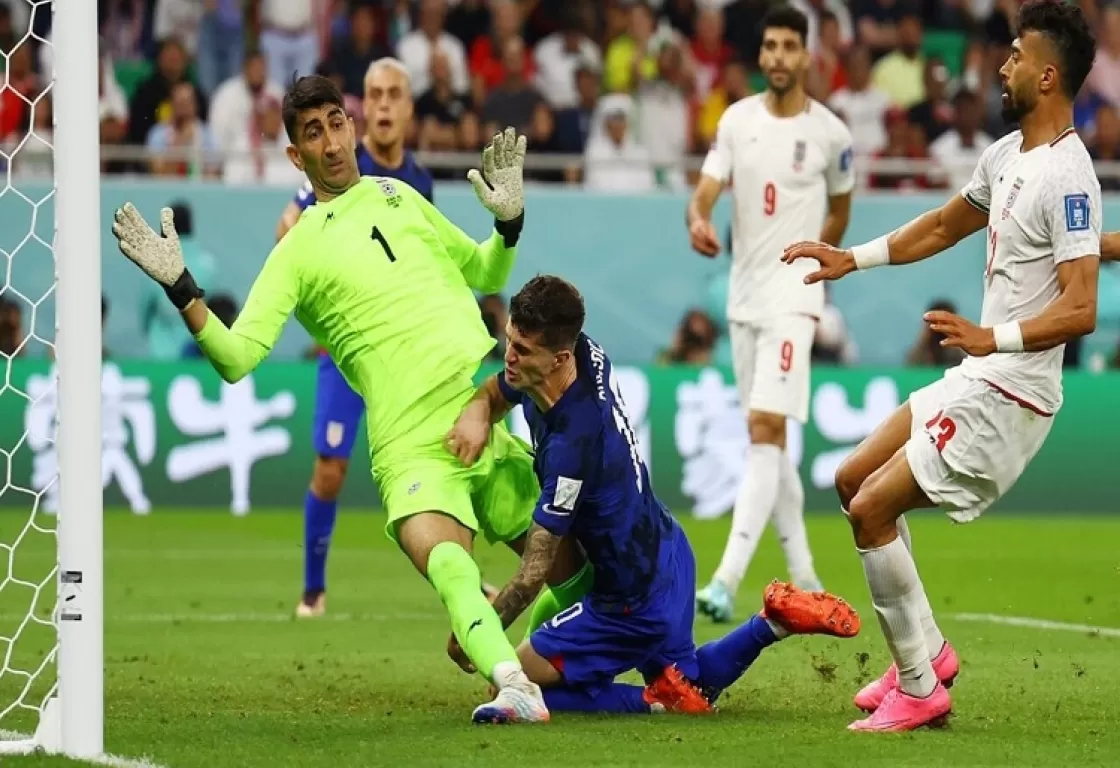 أخرجته الولايات المتحدة من منافسات المونديال... محتجون إيرانيون يحتفلون بخسارة منتخب بلادهم أخرجته الولايات المتحدة من منافسات المونديال... محتجون إيرانيون يحتفلون بخسارة منتخب بلادهم