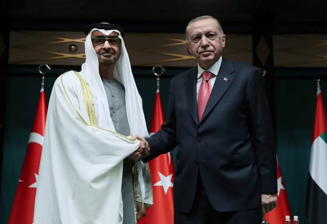 أردوغان يتوجه بالشكر للإمارات... توقيع اتفاقيات اقتصادية بين البلدين أردوغان يتوجه بالشكر للإمارات... توقيع اتفاقيات اقتصادية بين البلدين