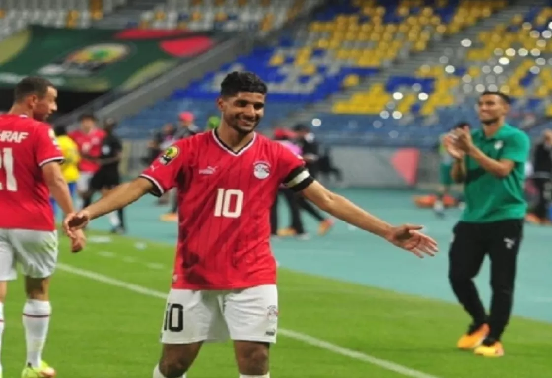 نجم مصري واعد على طريق محمد صلاح نجم مصري واعد على طريق محمد صلاح