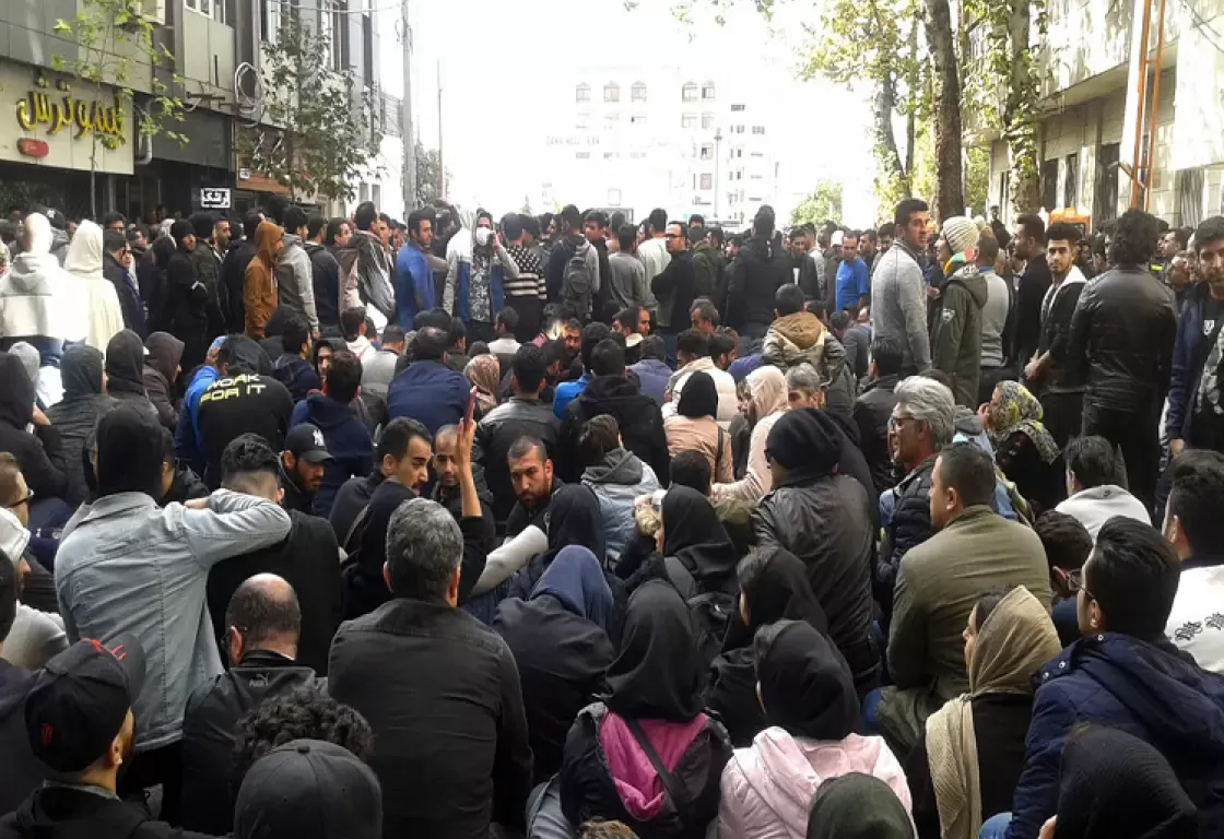 النظام الإيراني يفشل في قمع التظاهرات... ما الجديد؟ النظام الإيراني يفشل في قمع التظاهرات... ما الجديد؟