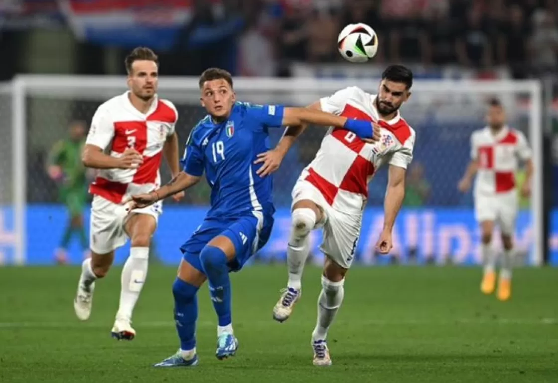 يوميات اليورو: إيطاليا تصعق كرواتيا وتدفع بها إلى المجهول يوميات اليورو: إيطاليا تصعق كرواتيا وتدفع بها إلى المجهول
