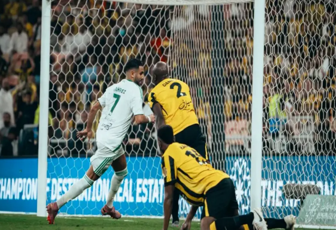 ديربي جدّة: الأهلي ينتفض ويصعق الاتحاد بهدف رياض محرز 